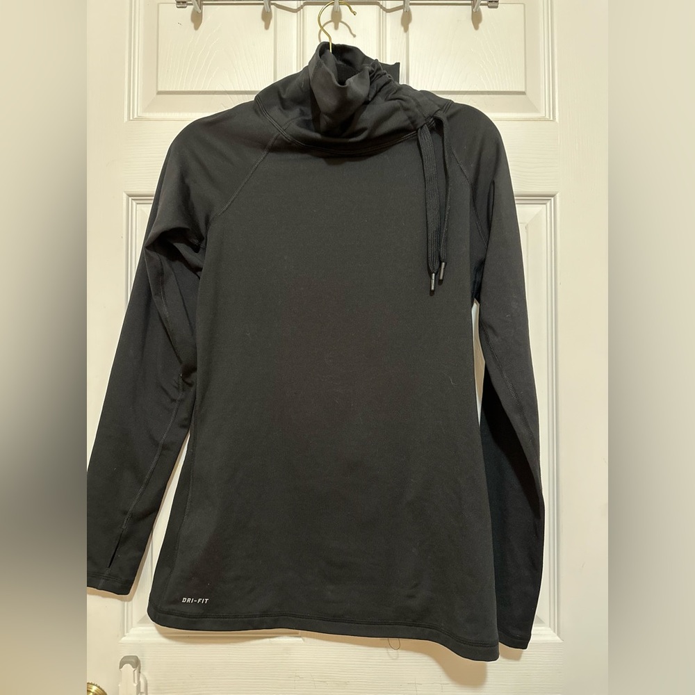 Women’s Dri-Fit cowl neck Nike sweater